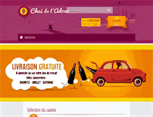 Tablet Screenshot of lechaideladour.com